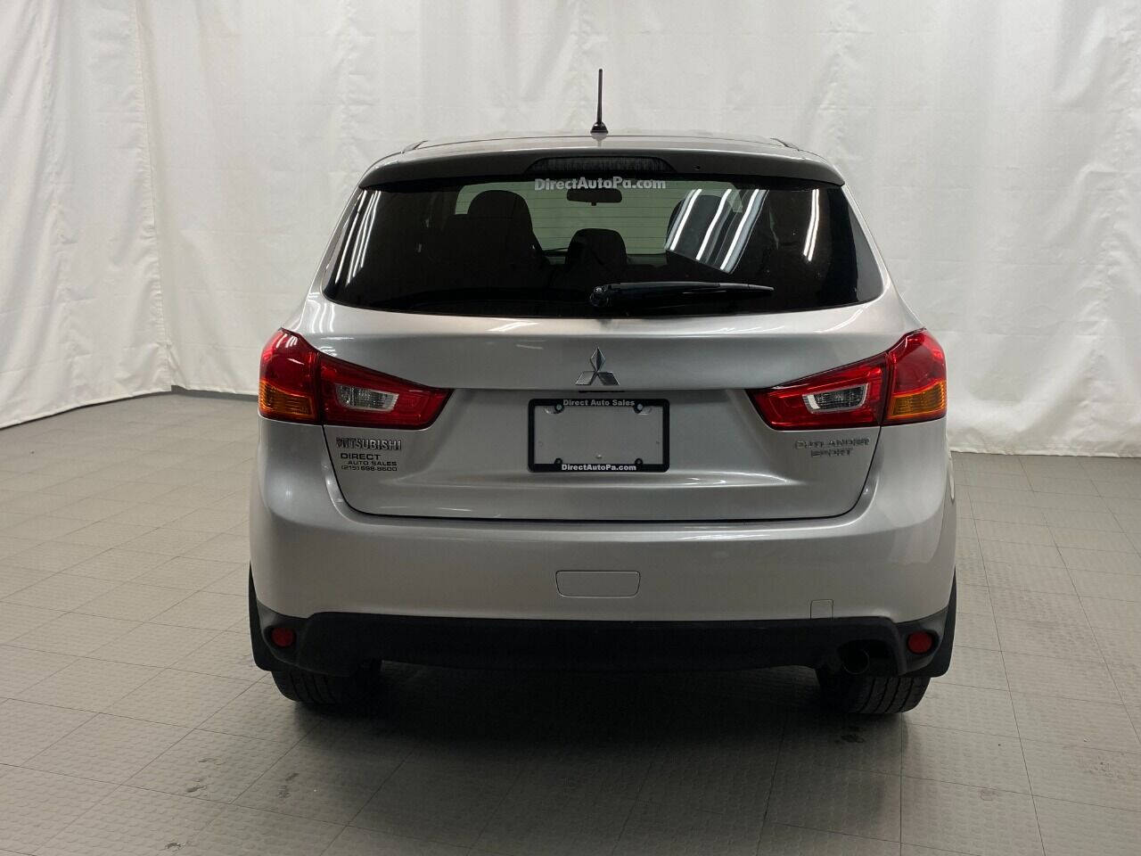 2015 Mitsubishi Outlander Sport ES 4dr Crossover CVT - Silver exterior view 8