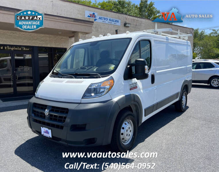 2015 RAM ProMaster for sale at Va Auto Sales in Harrisonburg VA