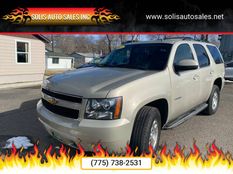 2013 Chevrolet Tahoe for sale at SOLIS AUTO SALES INC in Elko NV