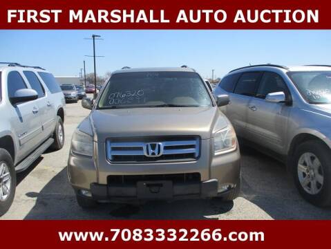 2008 Honda Pilot for sale at First Marshall Auto Auction in Harvey IL