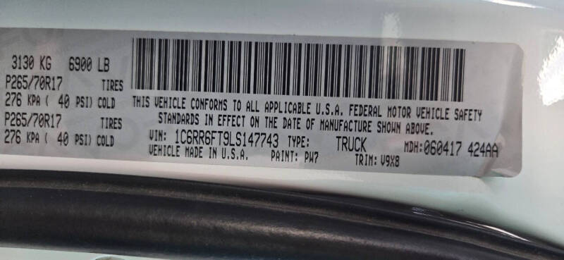 2020 RAM 1500 Classic Tradesman