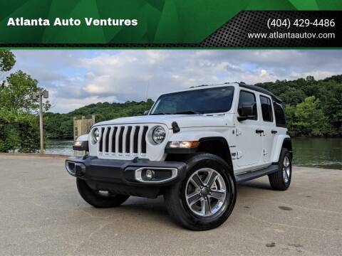 2020 Jeep Wrangler Unlimited for sale at Atlanta Auto Ventures in Roswell GA