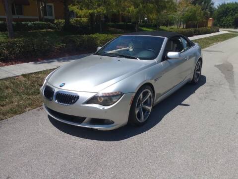 2008 BMW 6 Series for sale at LAND & SEA BROKERS INC in Pompano Beach FL