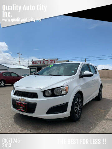 2014 Chevrolet Sonic for sale at Quality Auto City Inc. in Laramie WY