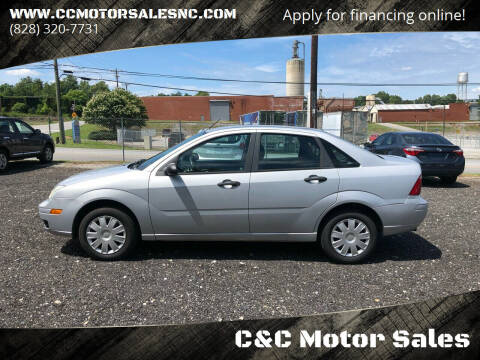2007 Ford Focus for sale at C&C Motor Sales LLC in Hudson NC