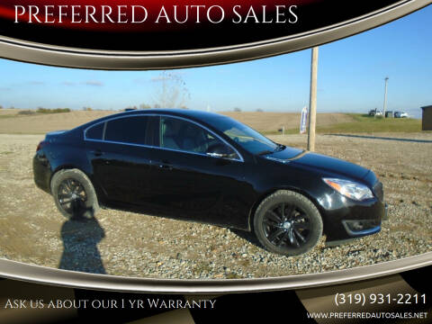 2016 Buick Regal for sale at PREFERRED AUTO SALES in Lockridge IA