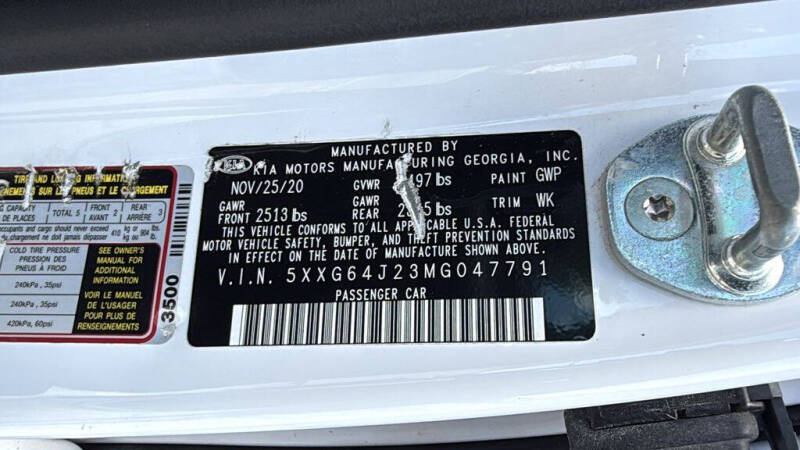 2021 Kia K5