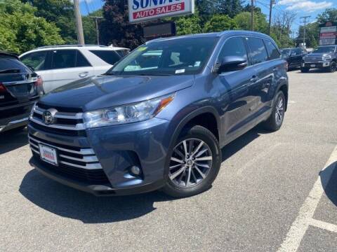 2018 Toyota Highlander for sale at Sonias Auto Sales in Worcester MA