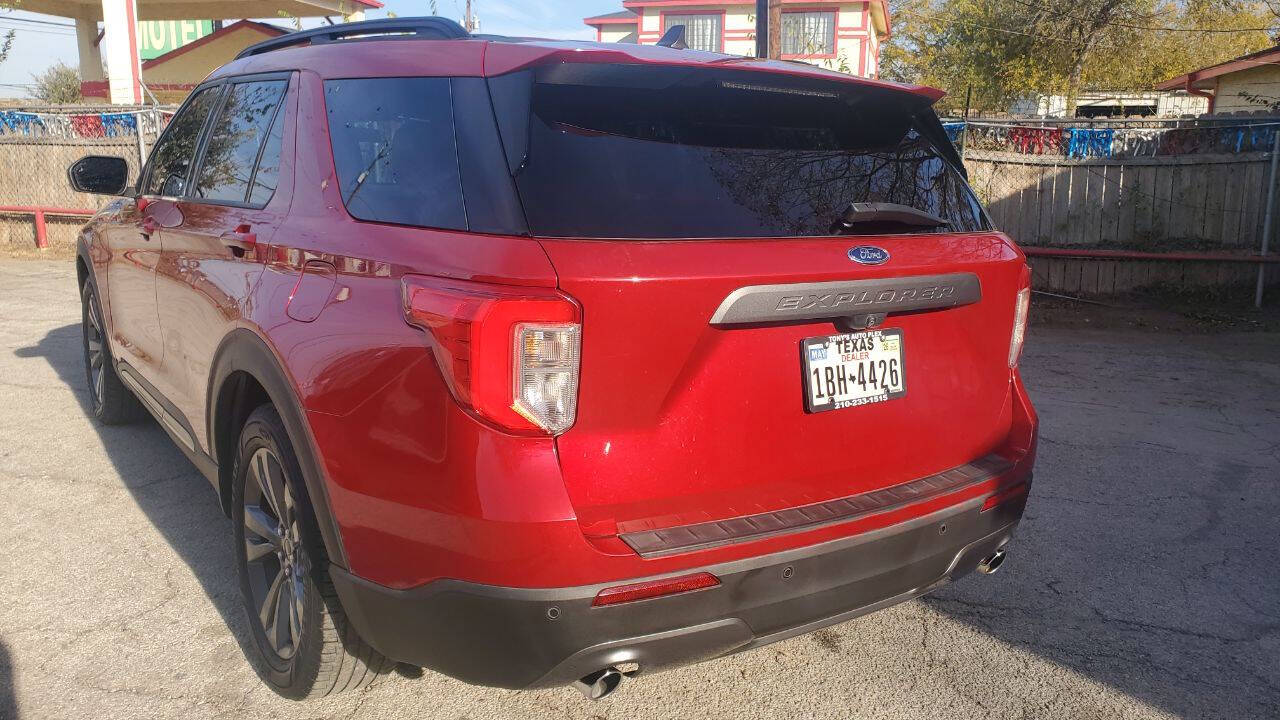 Used Car 2021 Ford Explorer  Xlt 4dr Suv For Sale Under $25,000 In San Antonio, Texas