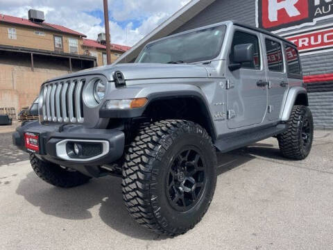 2020 Jeep Wrangler Unlimited for sale at Red Rock Auto Sales in Saint George UT
