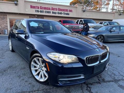 2014 BMW 5 Series for sale at North Georgia Auto Brokers in Snellville GA