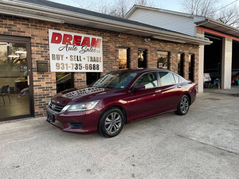 2013 Honda Accord for sale at Dream Auto Sales LLC in Shelbyville TN