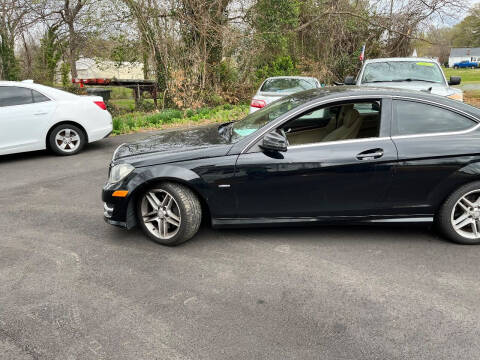 2012 Mercedes-Benz C-Class for sale at Moore's Motors in Burlington NC