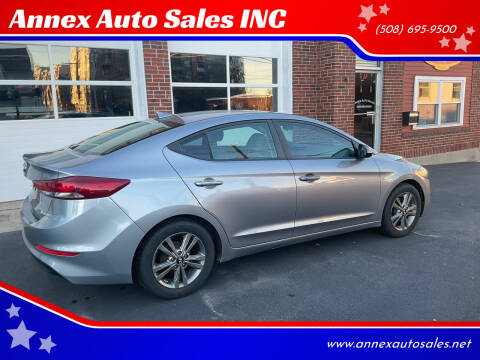 2017 Hyundai Elantra for sale at Annex Auto Sales INC in North Attleborough MA