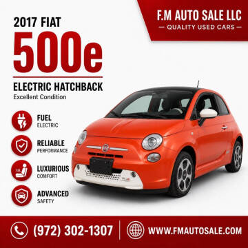 2017 FIAT 500e