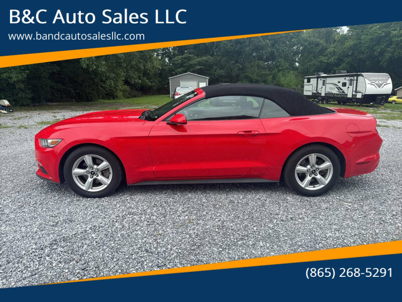 2015 Ford Mustang for sale at B&C Auto Sales LLC in Maryville TN