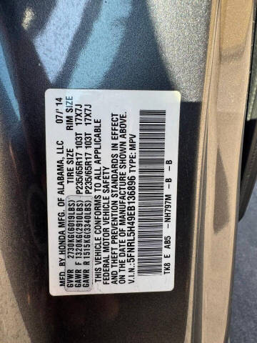 2014 Honda Odyssey EX