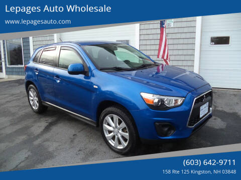 2015 Mitsubishi Outlander Sport for sale at Lepages Auto Wholesale in Kingston NH