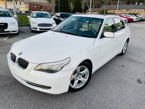 2008 BMW 5 Series for sale at Classic Luxury Motors in Buford GA
