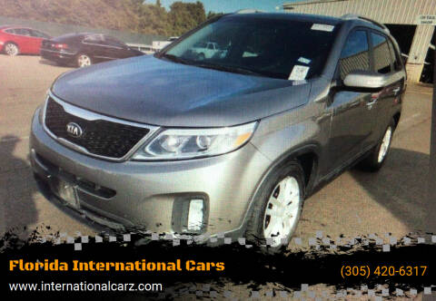 2014 Kia Sorento for sale at Florida International Cars in Miramar FL