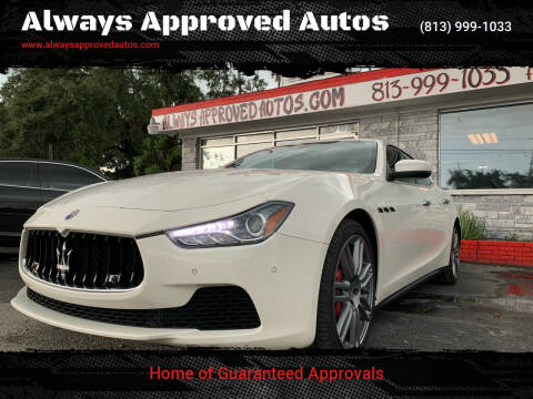 2017 Maserati Ghibli for sale at Always Approved Autos in Tampa FL