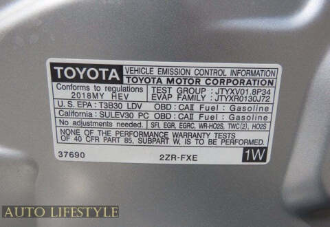 2018 Toyota Prius Three