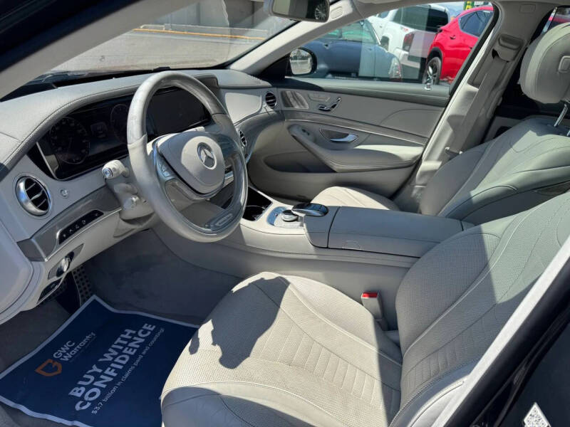 2016 Mercedes-Benz S-Class S 550