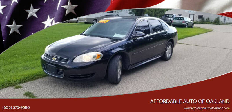 2011 Chevrolet Impala for sale at Big Deal LLC in Whitewater WI