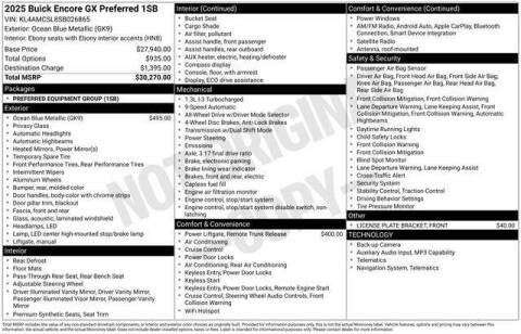 2025 Buick Encore GX Preferred