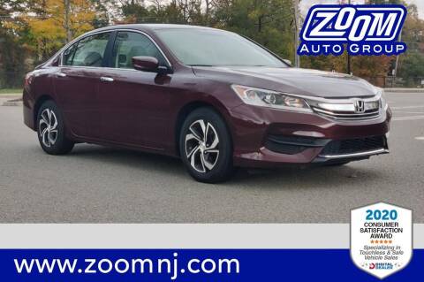 2017 Honda Accord for sale at Zoom Auto Group in Parsippany NJ