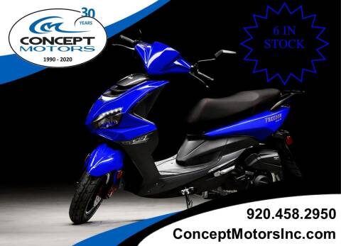 2022 Freedom Scooters Canoe 150 for sale at CONCEPT MOTORS INC in Sheboygan WI