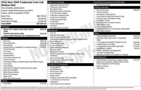 2022 RAM 2500 Tradesman