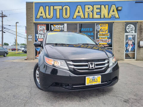2014 Honda Odyssey for sale at Auto Arena in Fairfield OH