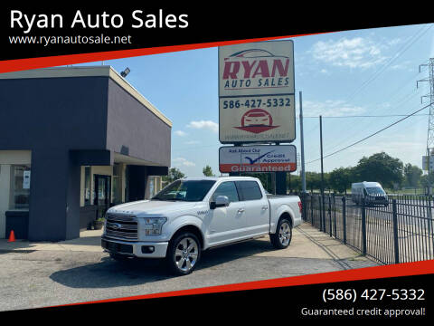 2016 Ford F-150 for sale at Ryan Auto Sales in Warren MI
