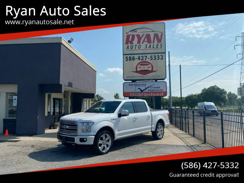 2016 Ford F-150 for sale at Ryan Auto Sales in Warren MI
