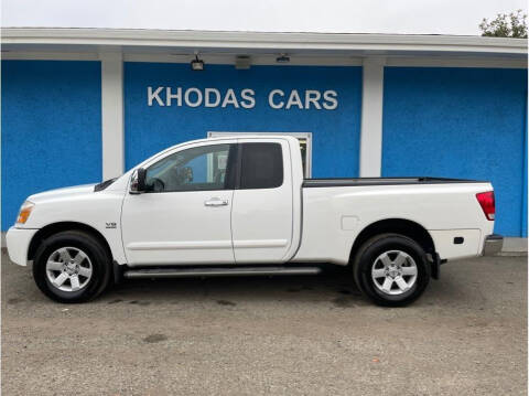 2004 Nissan Titan for sale at Khodas Cars in Gilroy CA