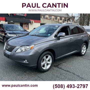 2012 Lexus RX 350 for sale at PAUL CANTIN in Fall River MA