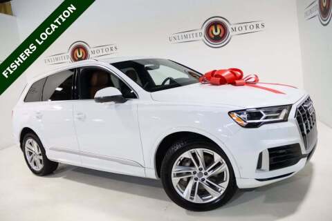 2021 Audi Q7 for sale at Unlimited Motors in Fishers IN
