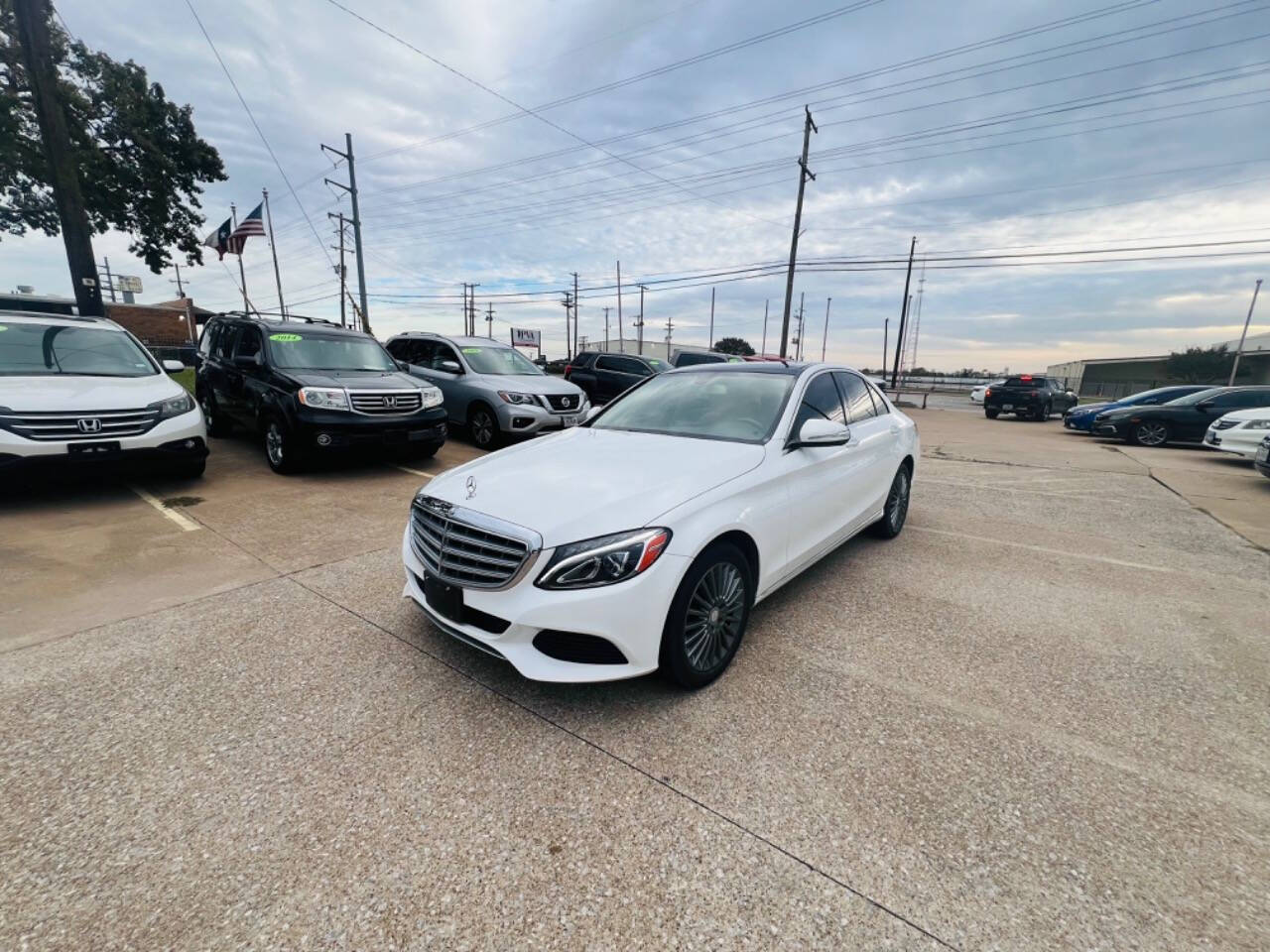 2015 Mercedes-Benz C-Class for sale at Drive Way Autos in Garland, TX