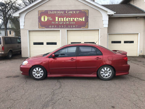 2004 Toyota Corolla for sale at Imperial Group in Sioux Falls SD