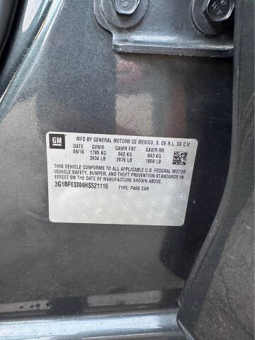 2017 Chevrolet Cruze Premier Auto