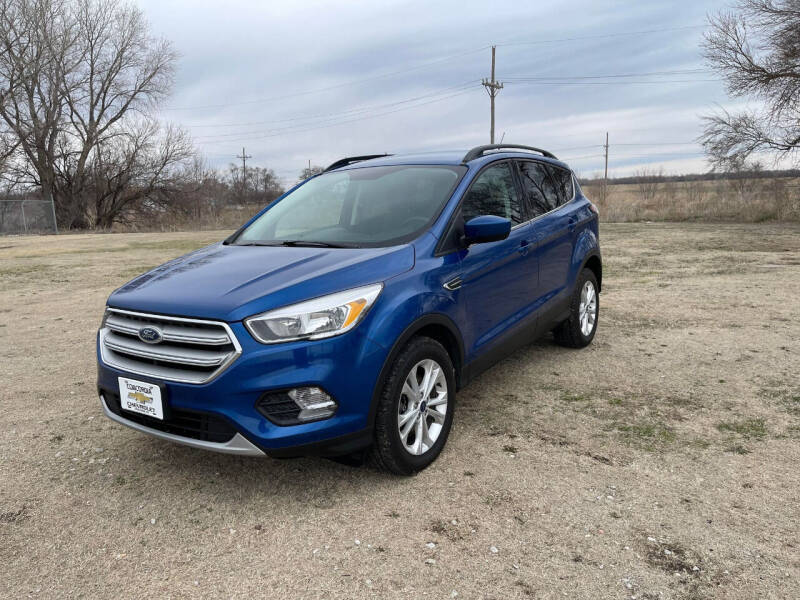 Used 2018 Ford Escape SE with VIN 1FMCU9GD6JUA26929 for sale in Concordia, KS