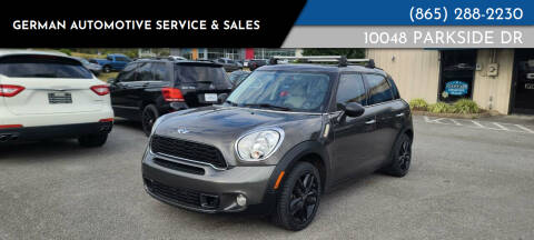 2012 MINI Cooper Countryman for sale at German Automotive Service & Sales in Knoxville TN