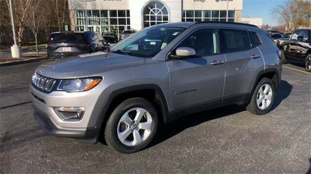 Used 2021 Jeep Compass Latitude with VIN 3C4NJDBB6MT504408 for sale in North Olmsted, OH