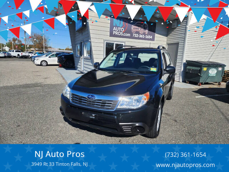 2010 Subaru Forester for sale at NJ Auto Pros in Tinton Falls NJ