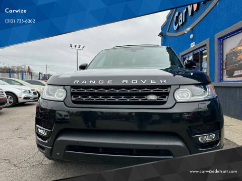 2015 Land Rover Range Rover Sport for sale at Carwize in Detroit MI