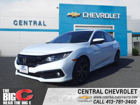 2020 Honda Civic for sale at CENTRAL CHEVROLET in West Springfield MA