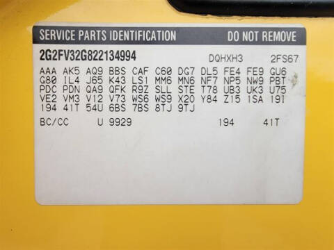 2002 Pontiac Trans Am