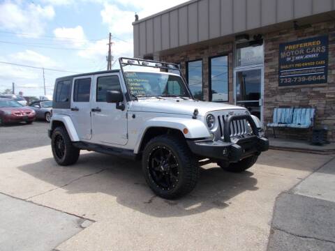2009 Jeep Wrangler Unlimited for sale at Preferred Motor Cars of New Jersey in Keyport NJ