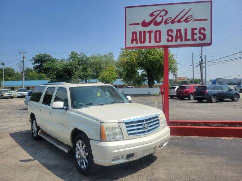 2006 Cadillac Escalade ESV for sale at Belle Auto Sales in Elkhart IN